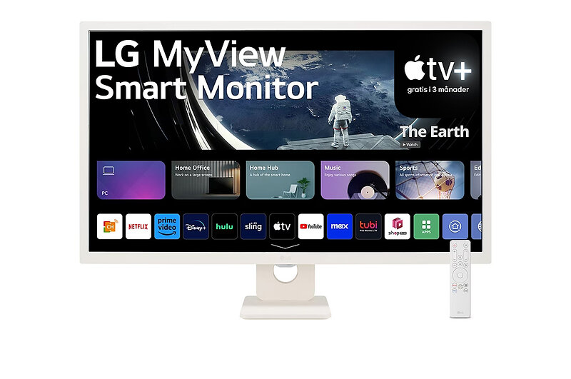 LG 32SR50F 31.5'' Full HD IPS LCD Smart Monitor