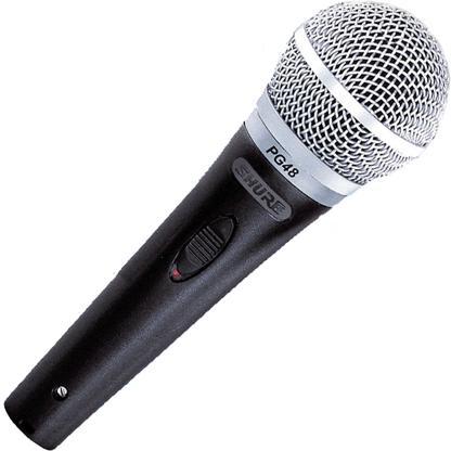 Best pris på Shure PG48 Mikrofoner Sammenlign priser hos Shure PG48 Mikrofon Håndholdt, dynamisk Multima
