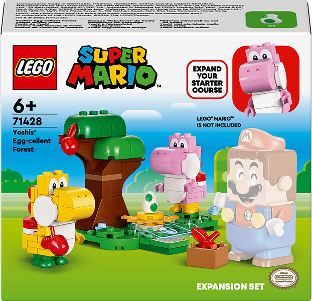 LEGO Super Mario 71428 Yoshis' Egg-cellent Forest Ex ...