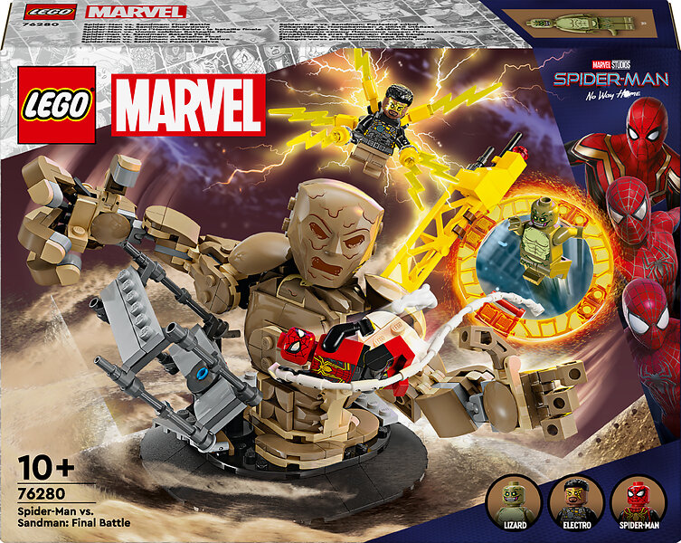 LEGO Super Heroes Marvel 76280 Spider-Man mot Sandma ...