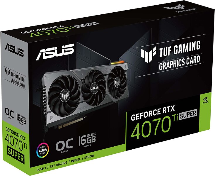 Asus GeForce RTX 4070 Ti Super TUF Gaming OC Edition ...