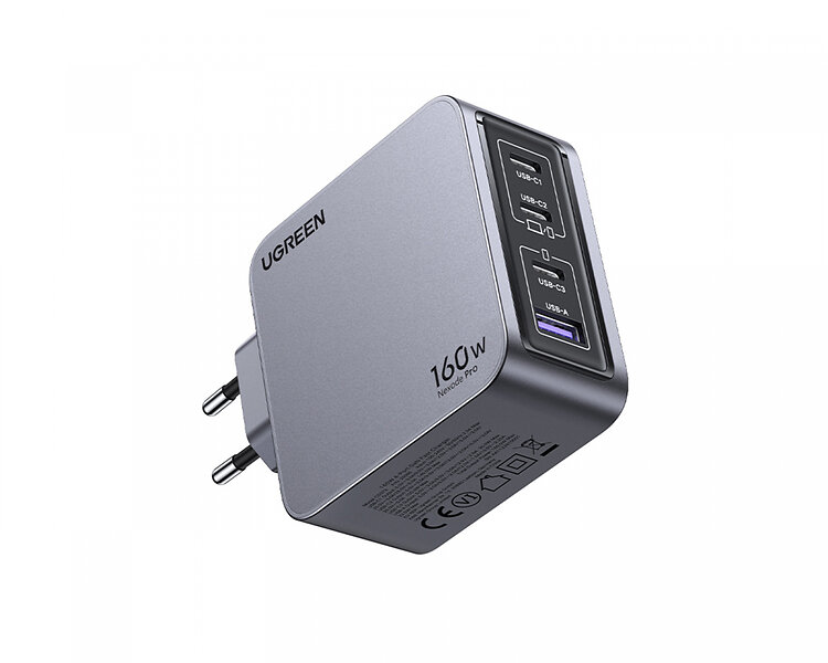 Ugreen Nexode Pro 160W 4-Port GaN Fast Charger with  ...
