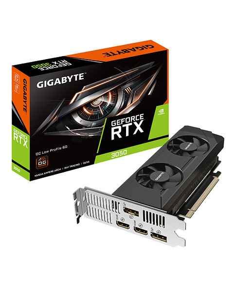 Gigabyte GeForce RTX 3050 OC Low Profile 2xHDMI 2xDP ...