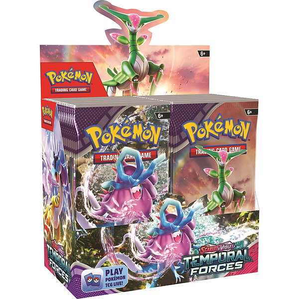 Pokémon TCG: Temporal Forces Booster Display