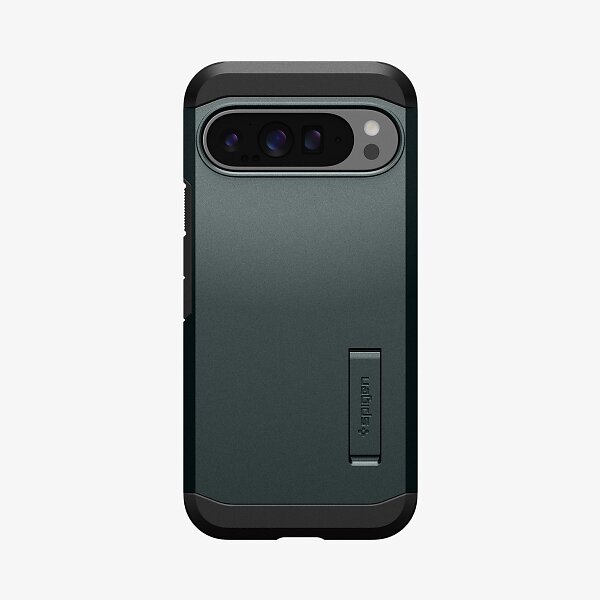 Coque Spigen Rugged Armor MagFit Pour Google Pixel 10 Et Pixel 10 Pro - Protection Antichoc Et Compatibilité MagSafe - Noir Mat