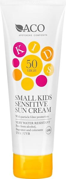 ACO Kids Small Kids Sensitive Sun Cream SPF50 125ml