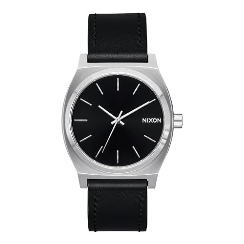 Nixon Orologio Analogico al Quarzo Giapponese Uomo con Cinturino in Pelle A1373-625-00