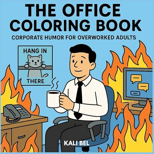Office Rage Colouring In The Office Coloring Book: Företagshumor för överarbetade vuxna, från ...