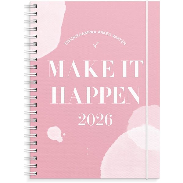 Burde Make It Happen 2026 A5 - Sammenlign priser hos Prisjakt
