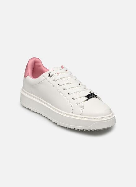 STEVEMADDEN CATCHER WHITE SUEDE