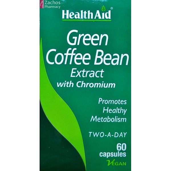 HealthAid Green Coffee Bean 60 Kapslar