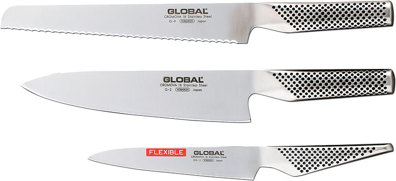 Global G-9211 Knivset 3 Knivar