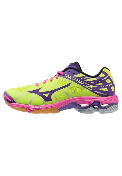 mizuno wave lightning z neon yellow