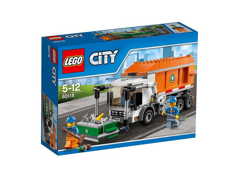 LEGO City 60118 Le camion poubelle