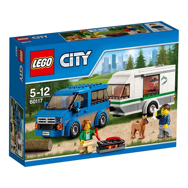 LEGO City 60117 La camionnette et sa caravane
