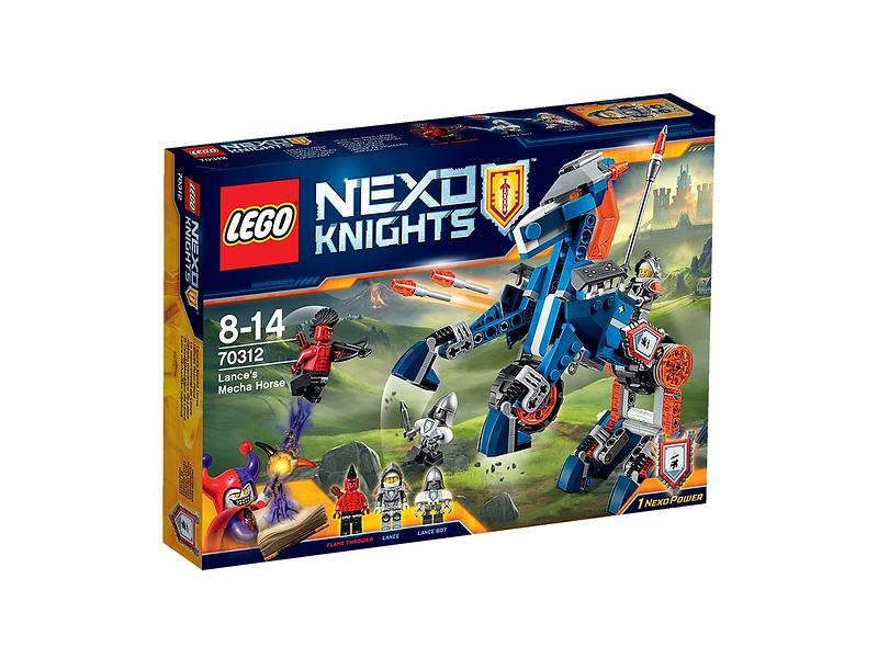 LEGO Nexo Knights 70312 Le méca-cheval de Lance