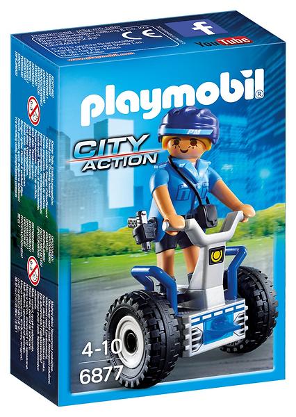 Playmobil City Action 6877 Policière avec gyropode