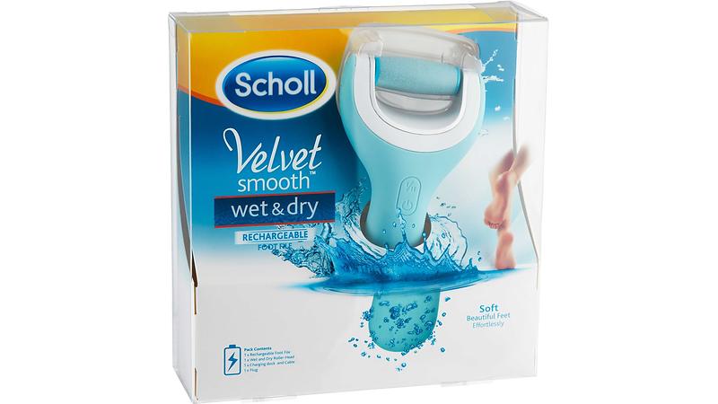 Scholl Velvet Smooth Wet & Dry Electric Foot File