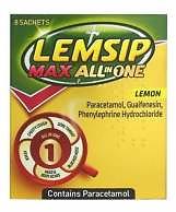Lemsip Max All in One Lemon Pulver 8pcs