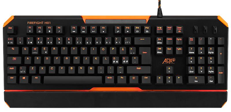 Best pris på ADX Firefight H01 (Nordic) Tastatur ADX Firefight H01 (Nordic) Tastatur erfaringer & anmeldelser