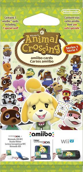 Nintendo Amiibo - Animal Crossing Cards - Series 1