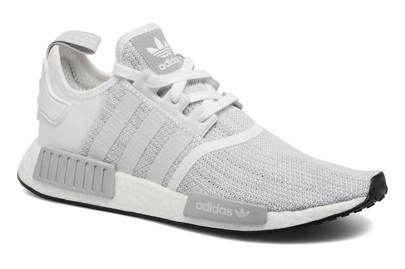 ADIDAS NMD R1 White Red Line EE5086 Shrimp Skin Shopping