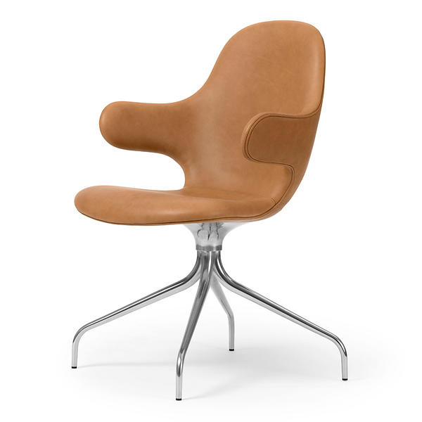 Best pris på &Tradition Catch JH2 Snurrstol (läder) Stoler Best pris på Normann Copenhagen Era Lav Stol Med Armlener