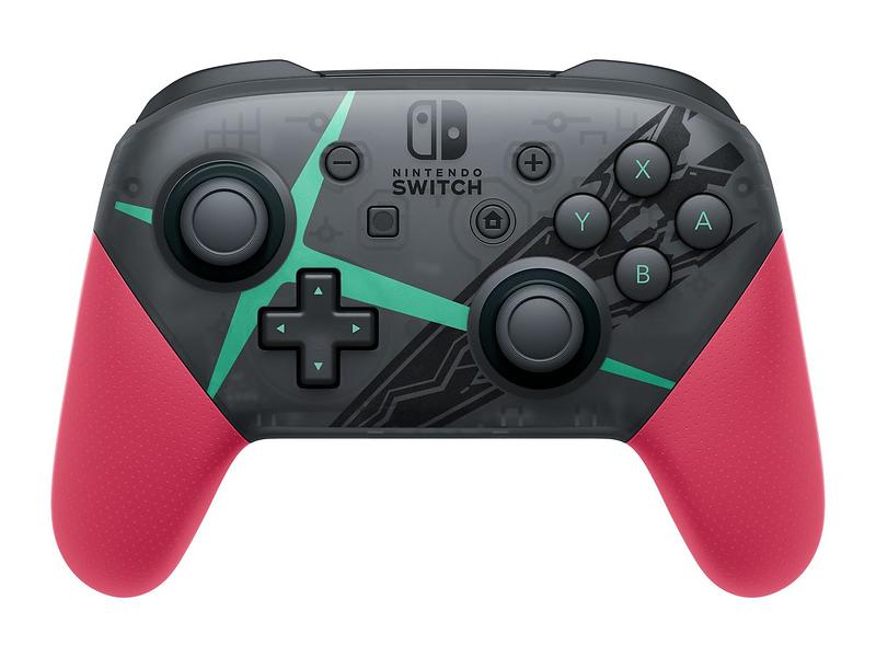 Nintendo Switch Pro Controller - Xenoblade 2 Edition ...