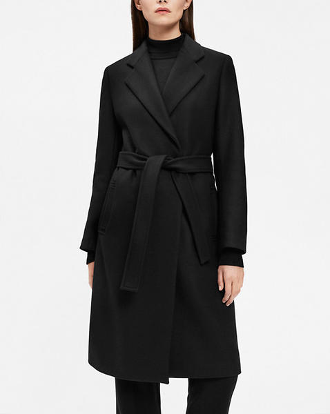 Best pris på Filippa K Eden Belted Coat (Dame) Jakker Filippa K Eden Coat Ullfrakk Frakk Svart Filippa K