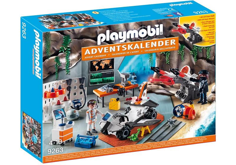 Playmobil Christmas 9263 Spy Team Advent Calendar 2017
