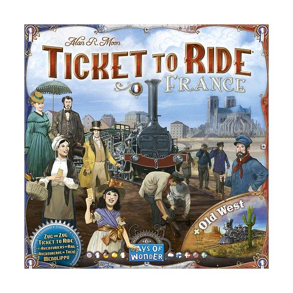 Ticket to Ride: France & Old West (exp.)