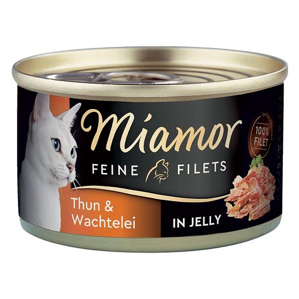 Voordeelpakket Miamor Fijne Filets Naturelle 24 X 80 G Kattenvoer Tonijn Krab Voordeelpakket Miamor Fijne Filets Naturelle 24 X 80 G Kattenvoer Tonijn Krab