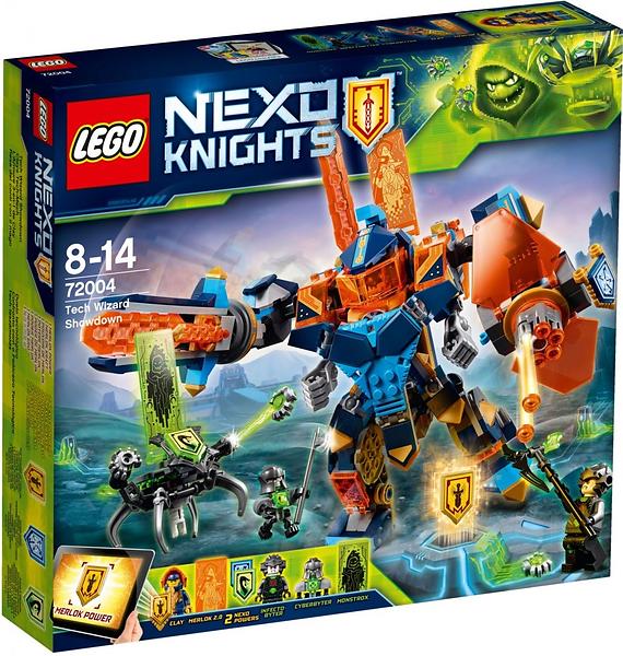 LEGO Nexo Knights 72004 L'Armure 3-en-1 de Clay