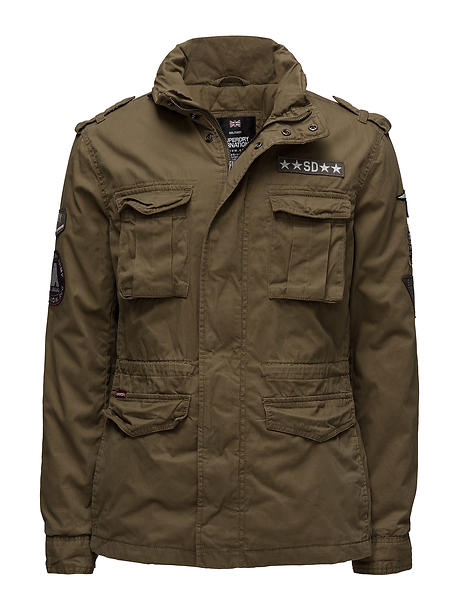 Best pris på Superdry Rookie Limited Edition Military Jacket Superdry Rookie Limited Edition militærjakke Herre Jakker