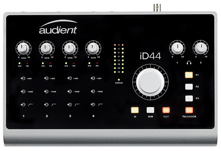 Best pris på Audient iD44 Lydkort Sammenlign priser hos Lydkort Gitarhuset AS