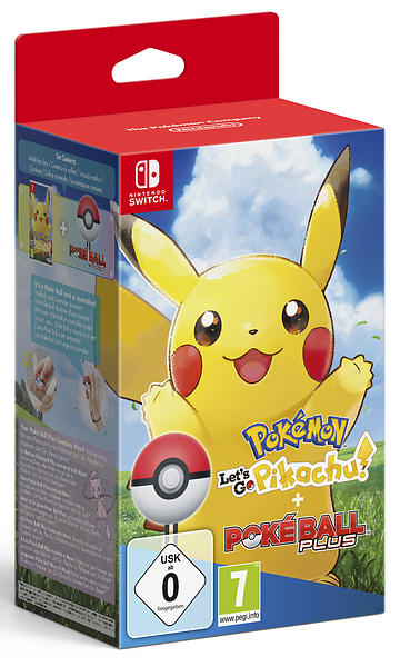 Pokémon: Let's Go, Pikachu! (+ Pokéball Plus) (Switch)
