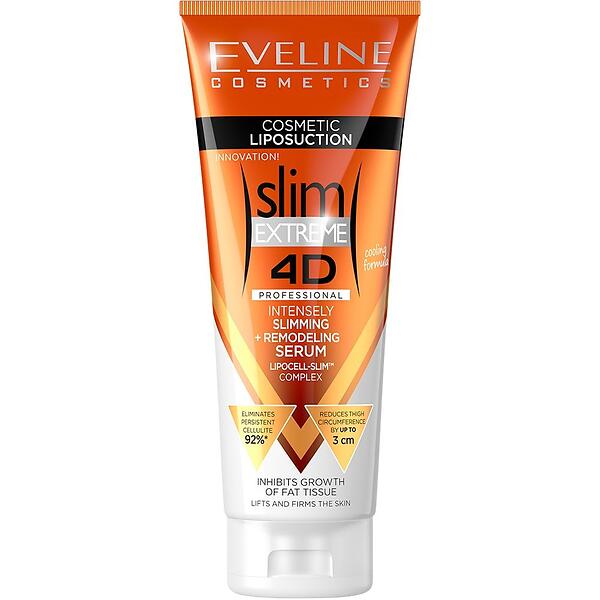 Eveline Cosmetics Slim Extreme 4D Cosmetic Liposuction Body Serum 250ml
