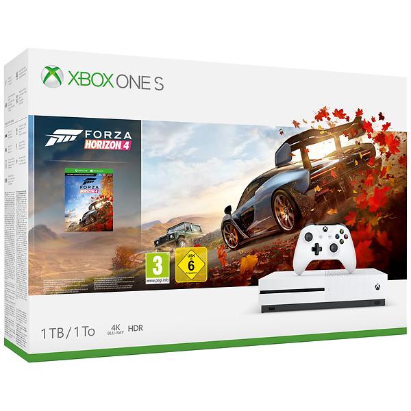 Microsoft Xbox One S 1To (+ Forza Horizon 4) 2018