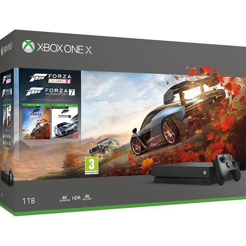 Microsoft Xbox One X 1To (+ FIFA 19 + Forza Horizon  ...