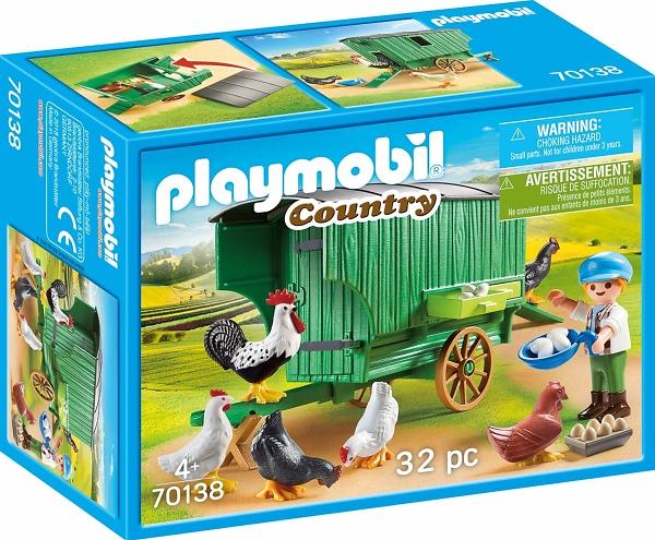 Playmobil Country 70138 Enfant et poulailler