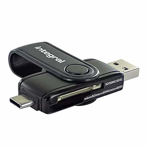 Integral USB 3.1 Type-A and Type-C Card Reader for S ...