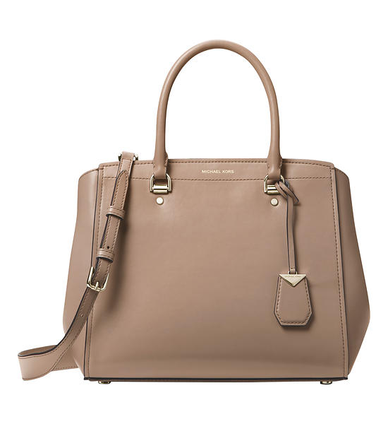 michael kors large benning satchel