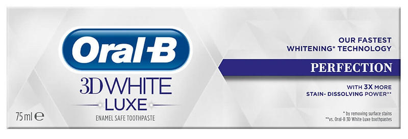 Oral-B 3D White Luxe Perfection Tandkräm 75ml