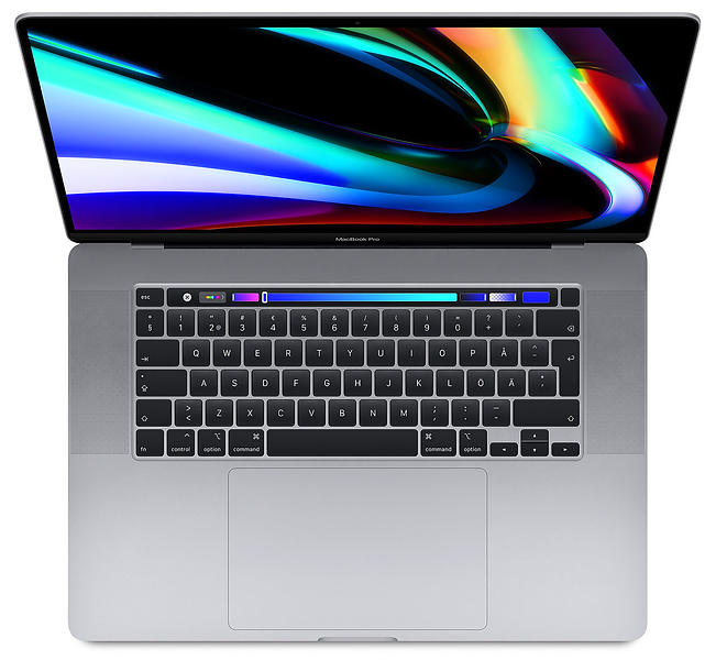 Apple MacBook Pro 2019 Nor - 2.3GHz OC 16" i9-9880H (Gen 9) 16GB RAM 1TB SSD