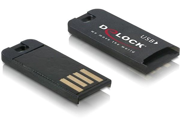 DeLock USB 2.0 Card Reader for microSD (91648)
