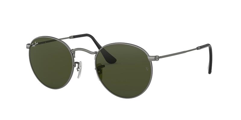 Ray-Ban RB3447 Round Metal Gradient