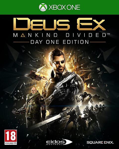 Deus Ex: Mankind Divided - Steelbook Edition (Xbox O ...