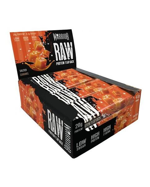 Warrior Raw Protein Flapjack Bars 75g 12pcs