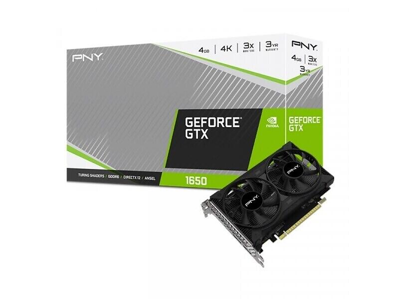 PNY GeForce GTX 1650 Dual Fan HDMI 2xDP 4GB