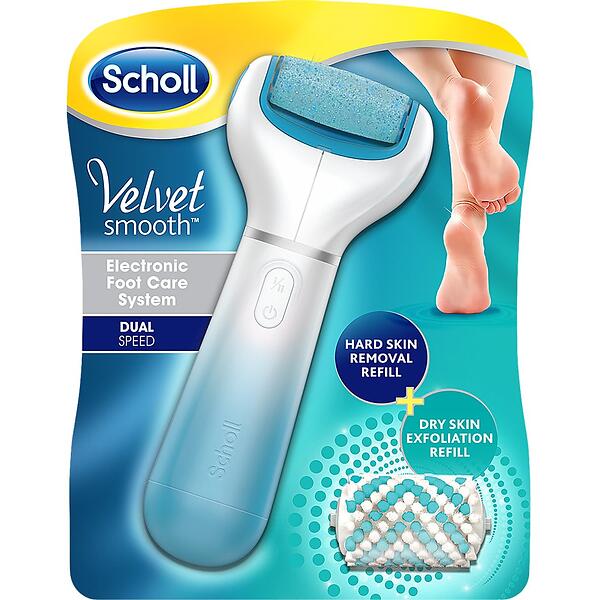 Scholl Velvet Smooth Dual Speed Electric Foot File